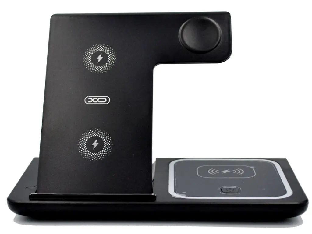 شارژر بی‌ سیم سه منظوره 15 وات ایکس‌او XO 15W Wireless Charger (Watch + Phone + Earphone) WX023